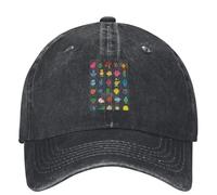 ZXMDJHJ Mr. Men Little Miss Denim Berretto da Baseball Uomo Adulto Personalizzato Fai da Te Cappello Trucker Primavera y2k Divertente Berretto da Baseball Sport All'aperto