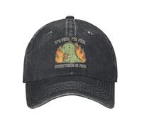 ZXMDJHJ STO Bene Tutto va Bene Sun Baseball cap Donna Uomo Fai da Te Hip Hop Cappelli Estate Vintage Tennis Skate Dropshipping Cappellini da Baseball