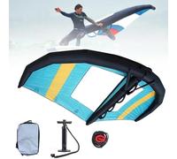 zxmeimm Ala Gonfiabile per Windsurf e Kitesurf,Design Leggero con Finestra per Una Maggiore visibilità,Ideale per Principianti in Wing Foiling,Surf e Sci sulla Neve A