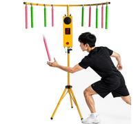 zxmeimm Gioco di riflessi Catch The Stick, Macchina Arcade Yellow