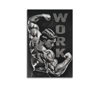 ZXMKH Poster applicabili a Arnold Schwarzenegger, pittura a olio decorativa su tela, poster da appendere, per casa, soggiorno, camera da letto, sala da pranzo, 40 x 60 cm, senza cornice