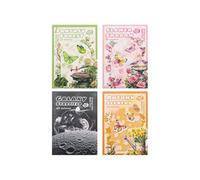 ZXMNBH 20 Pz/pacco Riflessi nel Fiore Specchio Adesivi PET per Scrapbooking Kit Impermeabile Trasparente Adesivo Junk Journaling Forniture Diario Planner Collage Laptop Artigianato di Carta