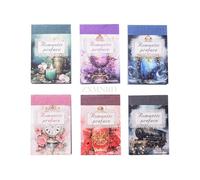 ZXMNBH 50 Pz/pacco Verde Wonderland Adesivi di Carta per Scrapbooking Kit Adesivo Junk Journaling Forniture Diario Planner Collage Laptop Artigianato di Carta Decorativo