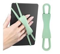 ZXNJA Comodo supporto per cinturino da polso per Kindle, accessorio e-book, supporto leggero e sicuro per leggere a letto, compatibile con Kindle Paperwhite/Oasis/Kobo/tablet 4,7-8" (verde)
