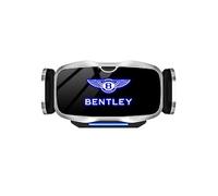 ZXNMCB 2025 Upgrated 360° di Rotazione Supporto Telefono Auto per Bentley Arnage, con Rilascio con Un Clic, Stabile Multifunzionale,B Silver