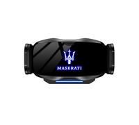 ZXNMCB 2025 Upgrated 360° di Rotazione Supporto Telefono Auto per Maserati Levante, con Rilascio con Un Clic, Stabile Multifunzionale,A Black