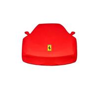 ZXNMCB Copertura per Auto da Interno per Ferrari Dino 246 GT/246 GTS 1969-1974 Stretch Cotton, Traspirante Elasticizzato Copriauto per Auto Show Styling Copertura,A Red-1 Thin