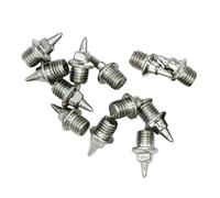 Zxpjkyu 12 Pezzi di Chiodi di Partenza per Pista in Acciaio M4.8, Tacchetti per Pedali Da Sprinter per Pista in Cemento, Fitness, Velocità, 11.2 mm