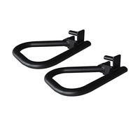 Zxpjkyu 2 Maniglie in Metallo per Parallele E Flessioni, Ideali per L'allenamento della