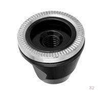 Zxpjkyu 2X Mozzo Ruota per Bicicletta Dado ASSE Bici Scatto Fisso Bici da Strada Lega di Alluminio Parti Modificate