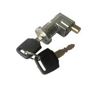 Zxpjkyu Blocco del Vano Batteria, Interruttore a Chiave, Blocco di della Batteria, Interruttore di Accensione Portatile, Blocco di della B