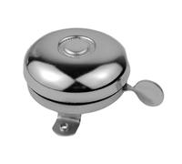 Zxpjkyu Campanello Classico per Bicicletta, Mini Campanello per Manubrio con Diametro di 2-2,5 Cm, Ideale per Il Ciclismo All'aperto, Argento