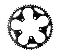Zxpjkyu Catena per Bici Tonda Stretta E Larga 110 BCD 5 Catena Singola per Sostituzione Pignone, Nero 50T