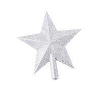 Zxpjkyu Cometa Natale Decorazione Albero Ornamento Apice Finestra PP Leggero Facile Installazione Adatta per Regalo Domestico, Argento