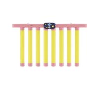 Zxpjkyu Gioco Del Bastone Da Afferrare, Bastone per L'agilità, Coordinazione Dei Riflessi, Gioco Occhio-mano, Funzione Sensoriale, Velocità Regolabile, Re, rosa, Taglia unica