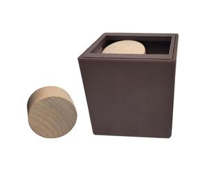 Zxpjkyu Gioco di Puzzle Sensoriale in Legno, Cubo Pensante da Assemblare, Logica per Strutture E Ricerca di Soluzioni, Adatto Ai Bambini, Cerchio
