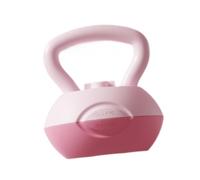 Zxpjkyu Kettlebell Riempito d'Acqua, Dispositivo per L'allenamento dei Glutei, Esercizi per Il Corpo Antiscivolo, Squat Ergonomici, Attrezzatura per I, Rosa