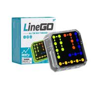 Zxpjkyu Kids Game Machine Gioco da Tavolo Portatile Elettronico Educational Puzzle Interattivo in Pp Adatto per Adulti Bambini Famiglia, Bianco