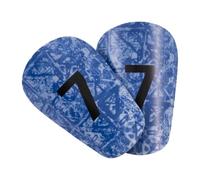 Zxpjkyu Mini Parastinchi Calcio Protezione Parastinchi da Calcio Fasce Protettive Leggerezza comodità Materiale Pp Eva Adatti a Uomo Donna Allenamento, 10x6 Cm
