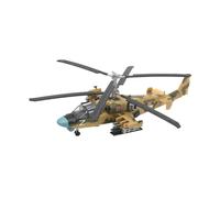 Zxpjkyu Modellino Aereo Kit di Assemblaggio Elicottero Fighter Ornamento da Tavolo Materiale Pp per ne Souvenir Adatto per Bambini, Marrone
