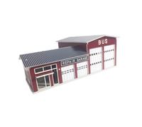 Zxpjkyu Modellino di Città in Miniatura, Edificio, Architettura, Assemblaggio, Modello in PP, Simulazione, Decorativo, Micro, Adatto per Collezione, Esposizio, Style a