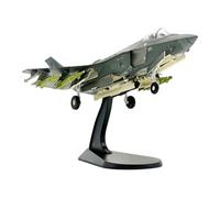 Zxpjkyu Modello di Aereo F-35A in 1:72, Espositore per Souvenir, Ornamento, Modello di Aereo da Combattimento Simulato per Regali di Compleanno