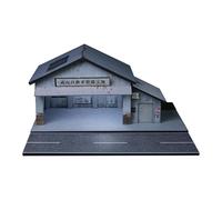 Zxpjkyu Modello di Una Scena di Manutenzione Automatica di Veicoli in 1:64,