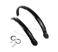 Zxpjkyu Parafango Anteriore Posteriore per Bicicletta Pieghevole, Protezione per Ruota, Parafango per Bicicletta, Parafango per Bicicletta per Guida All'a, per 26 Pollici con Ganci