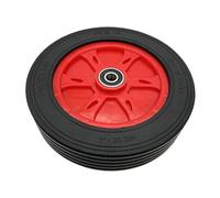 Zxpjkyu per Bambini, per, Antiscivolo, Stabile, Facile da Installare, Pezzi di Ricambio, Gruppo Ruote per, Bambini, Ruota Posteriore Rossa