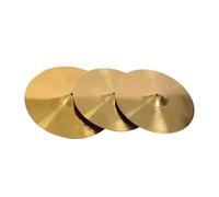 Zxpjkyu Piatti per Batteria, Accessori per Strumenti Musicali, Piatti Charleston per Batteristi Principianti, Piatti Da Allenamento per Il Palco Dei Concerti, 14inch 16inch