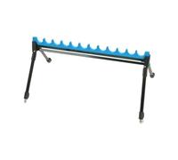 Zxpjkyu Portacanna da Pesca, Portacanna, Attrezzatura da Terra Portatile, Regolabile, Accessori da Pesca, Espositore Telescopico da 2 Pezzi, 12 buche