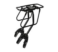 Zxpjkyu Portapacchi per Bicicletta, Portapacchi Posteriore con Attacco per Freno a Disco per Mountain Bike, Portapacchi per