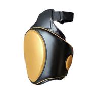 Zxpjkyu Protezione per Il Corpo con Cosciali da Kickboxing, Comfort con Cinghie Regolabili, Versatile Protezione per Gambe, Protezione per Colpi MMA, Diritto d'oro