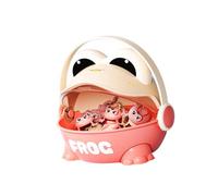 Zxpjkyu Rane Saltatrici con Secchiello, Un Giocattolo da Dito per Neonati, Bambini Piccoli, Bambine E Bambini, Ideale Come per Le Feste, Rosa