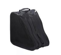 Zxpjkyu Roller Skate Storage Borsa Custodia Pattini Multipla con Divisori Interni Tessuto Oxford Rinforzato E Manico Superiore Adatta per Trasporto Pattini Allenamenti Sportivi Adulti E Ragazzi, Nero
