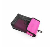 Zxpjkyu Sacca Smb Subacquea Custodia Boa Immersione Borsa Porta Salsicciotto Superficie Multifunzione con Aggancio Forte E Tessuto Mesh Adatta per Subacquei, Rosa Fluorescente, Piccolo Foro
