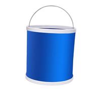 Zxpjkyu Secchio d'Acqua Pieghevole, Contenitore Portatile Pieghevole con Maniglia, Contenitore per Esterni in Tessuto Oxford, Design Durevole, Adatto per, 11 Litri