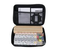 Zxpjkyu Set di 91 Pezzi di Giochi Educativi in Legno, Gioco da Tavolo Portatile, Creativa, Osservazione, Abilità Motorie, Adatto per Amici E Viaggi, 91 Tilesdot
