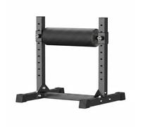 Zxpjkyu Single Supporto Squat Stazione Allenamento Gambe Regolabile Struttura in Acciaio Base Stabile Funzione Stretching Adatto per Palestra Domestica Esercizi Fitness Uomini E Donne