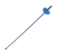 Zxpjkyu Spada da Scherma, Spada da Allenamento per Bambini con Argilla, Attrezzatura Leggera per L'allenamento, Accessori per Costumi da Sciabola da Scher, Blu, Stile b