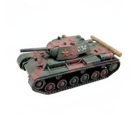 Zxpjkyu Tank Figurine Statua Carro Armato Pesante Modello Miniatura Realizzata in Resina Torretta Mobile Finitura Accurata Adatta per Appassionati di Modellismo E Giochi di Strategia, Mimetico