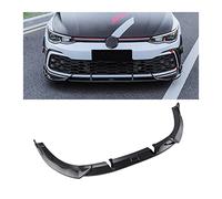 ZXSDJKSD Auto Paraurti Anteriore Lip Diffusore Spoiler Deflettore Guardia Splitter Mento Pala Body Kit per VW per Golf 8 per Rline per GTI MK8 2020-2022 Splitter Spoiler Anteriore Posteriore (Color :