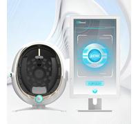 ZXSYYDS Analizzatore della Pelle Professionale, Dispositivo Intelligente per L'analisi della Pelle del Viso con Ai,Analizzatore di Idratazione del Viso a 8 Spettri, Multilingue,21.5in