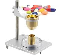 ZXSYYDS Tester di Scorrevolezza, Misuratore di Densità Apparente per Polveri, Altezza Regolabile, per Testare La Densità Apparente di Polveri Metalliche E Non Metalliche,Brass