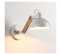 ZXTIIEUF Lampada da Parete Moderna Contratta Originalità Corridoio Studio Camera Letto Testata del a LED Arte in Ferro Legno telescopica a Sospensione Plafoniere