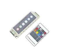 ZXTIIEUF Modulo LED RGB con Doppio Telecomando Wireless DC12-24V, 20 Tasti, dimmer for Strisce Luminose, 20 Tasti