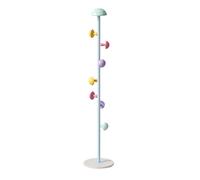 ZXTRYBHD Appendiabiti Multifunzionale, Grucce Salvaspazio con 7 Ganci a Forma di Fungo, Porta Abiti per Appendere Vestiti, Borse, Cappelli, Sciarpe, Ecc.(Blue)