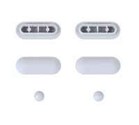 ZXUPOI Paracolpi Per Sedili Wc, 6 Pezzi Paraurti Del Sedile Del Water Set Gommini Per Copriwater, Accessorio Del Paraurti Per Wc, Ammortizzatore, Copri Sedile Di Ricambio Per Sedile WC Toilette