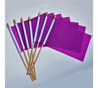 ZXvZYT Bandiera tinta unita (confezione da 12)