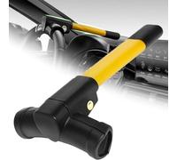 ZXWZZQ88 Blocca Sterzo Auto per Jaguar I-Pace F-Pace E-Pace F-Type X-Type S-Type, Antifurto Dispositivo di Sicurezza Volanti Anti-Trapano Serratura Volante Accessori Auto